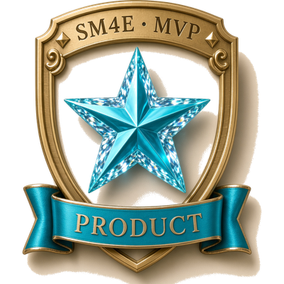 SM4E MVP Product badge