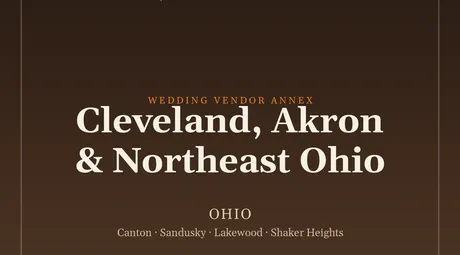 Cleveland, Akron & Northeast Ohio vendor annex cover