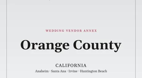 Orange County vendor annex cover