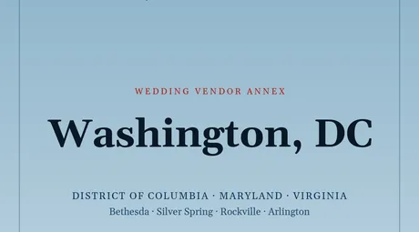 Washington, DC vendor annex cover